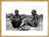 Portrait of two Samburu men