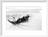 Madan people in a boat in the Marshes