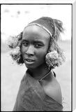 Samburu youth wearing a headdress