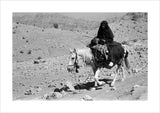 Bakhtiari woman on horseback