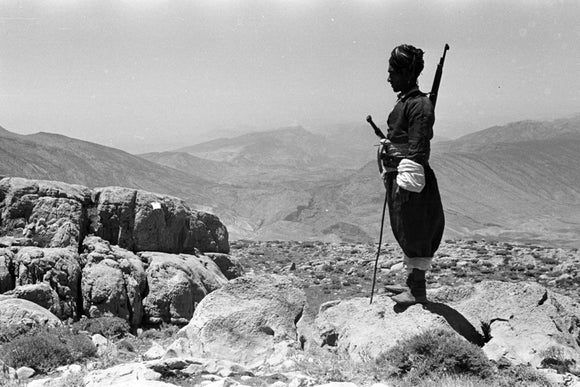 Kurdish man on Mount Hendren