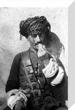 Pizdhar man smoking a pipe