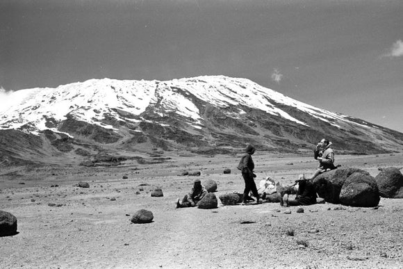 Thesiger's party on Mount Kilimanjaro