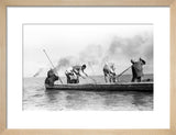 Berbera men fishing with nets