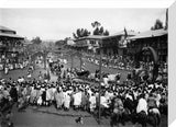 Coronation procession in Addis Ababa