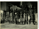 Statues in a temple