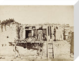 Hopi house and occupants