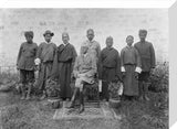 Sir Charles Bell with private servants, Lhasa