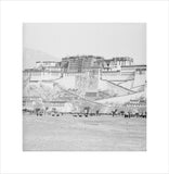Potala palace at the time of the Sertreng ceremony