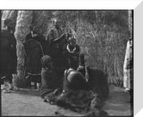 Zulu women dressing hair