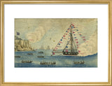 Painting of H.M.R. Cutter Greyhound