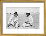Seated portrait of two Sahul ...
