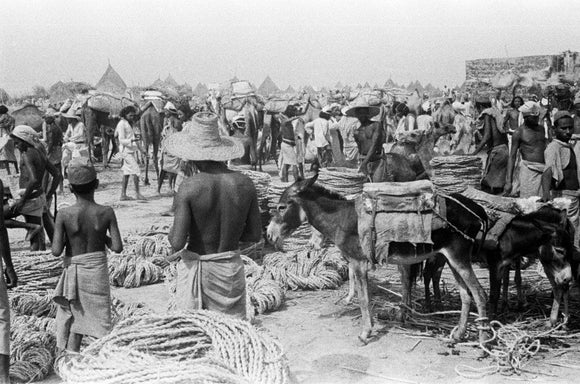 View of rope sellers at ...
