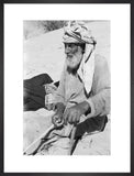 Portrait of a elderly tribesman ...