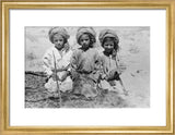 Seated group portrait of three ...