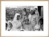 Group portrait of Arab teenaged ...
