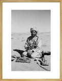 Seated portrait of an Arab ...