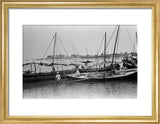 View of dhows (sailboats) on ...