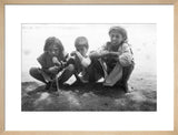 Portrait of three Yam boys ...