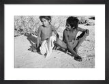 Portrait of two boys of ...