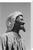 Profile portrait of a tribesman ...