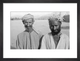 Portrait of two Yam Bedouin ...