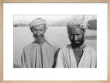 Portrait of two Yam Bedouin ...