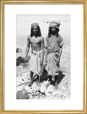 Portrait of two Bedouin men ...
