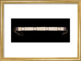 Four Nations Alliance Wampum Belt (art print, small, gold)