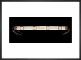 Four Nations Alliance Wampum Belt (art print, medium, black)