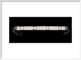 Four Nations Alliance Wampum Belt (art print, medium, white)