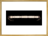 Four Nations Alliance Wampum Belt (art print, medium, gold)