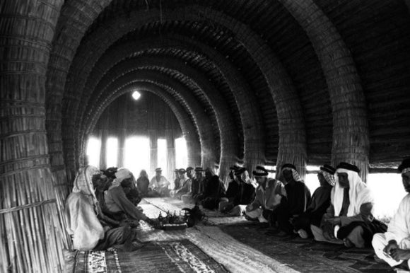 Interior of mudhif