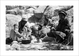 Thesiger's porters preparing a meal