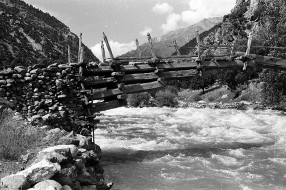 Bridge in the Kamdesh valley – Pitt Rivers Museum Prints