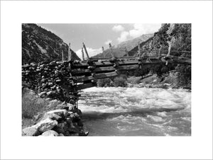 Bridge in the Kamdesh valley