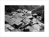 Houses in the Kamdesh valley