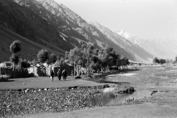 Buildings in the Munjan valley