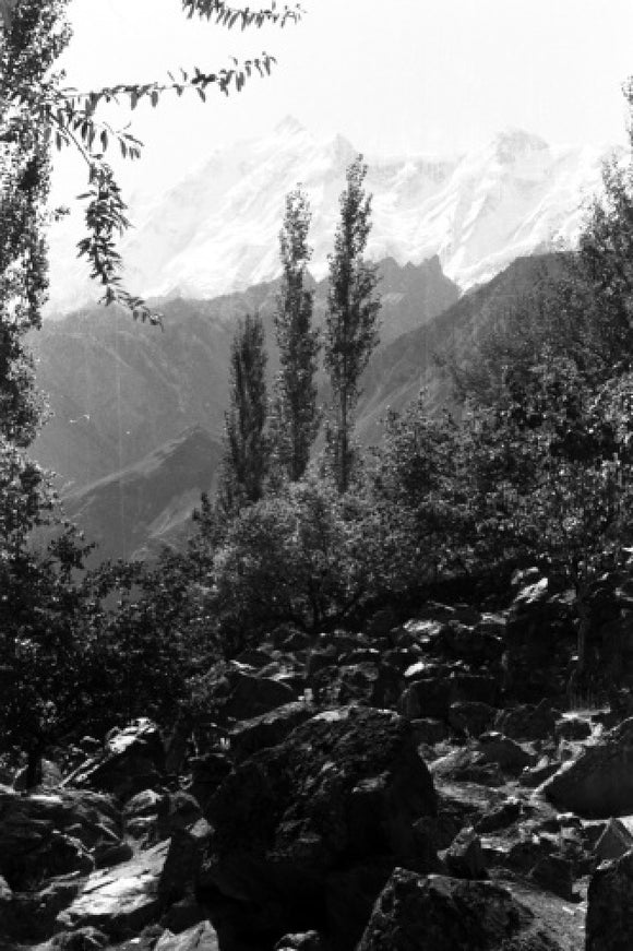 Rakaposhi in the Karakoram mountains