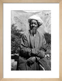 Tajik man holding prayer beads