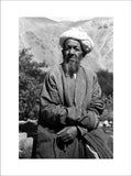 Tajik man holding prayer beads