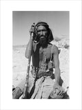 Saar man with a rifle