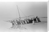 Launching a dhow