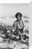 Musallim bin al Kamam making tea