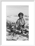 Musallim bin al Kamam making tea