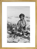 Musallim bin al Kamam making tea