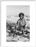 Musallim bin al Kamam making tea