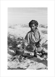 Musallim bin al Kamam making tea