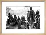 Turkana men resting