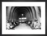 Interior of mudhif belonging to Haji Chuaid